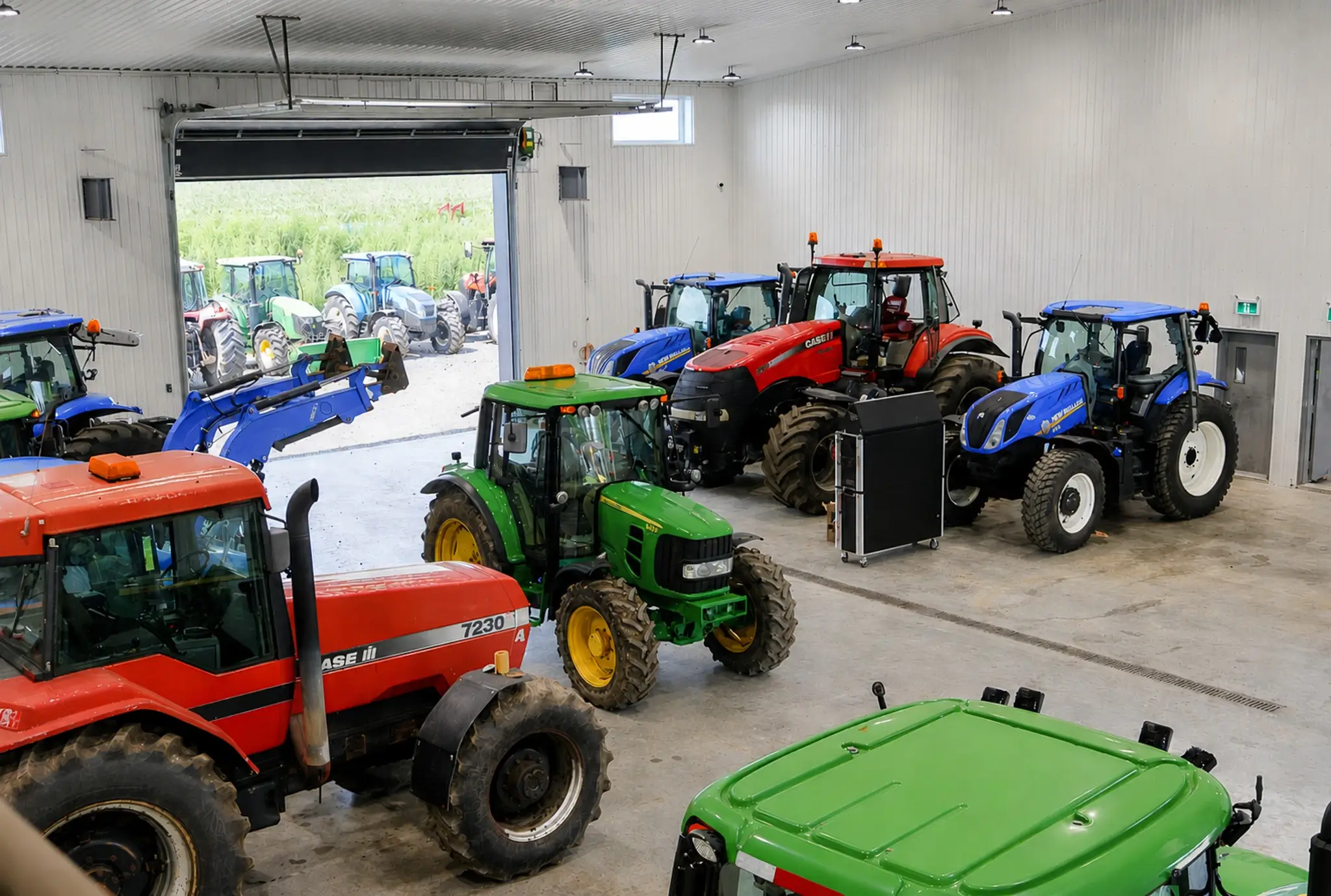 Tractors From New Holland, Massey Ferguson, and John Deere in our shop